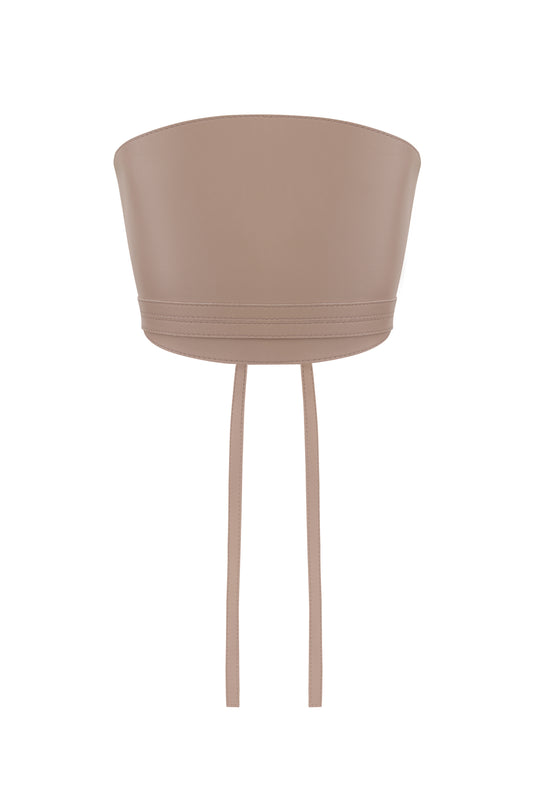 Eco-Leather Bustier Corset Mary